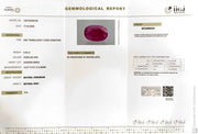 8.53/CT Natural Ruby Stone with Govt. Lab Certificate-16275S206795